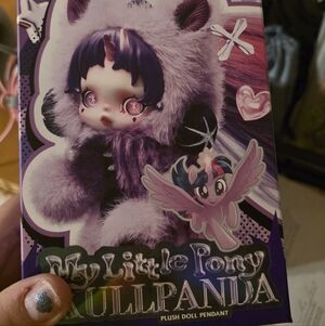My Little Pony Skullpanda Twilight Sparkle Plush Doll Pendant